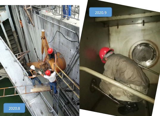 泄洪完成，順利開工！